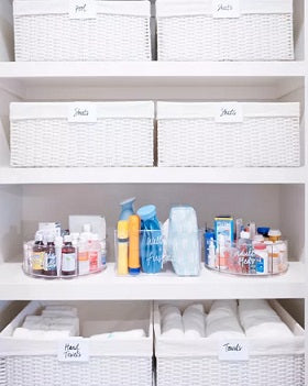 How to Organize Your Linen Closet