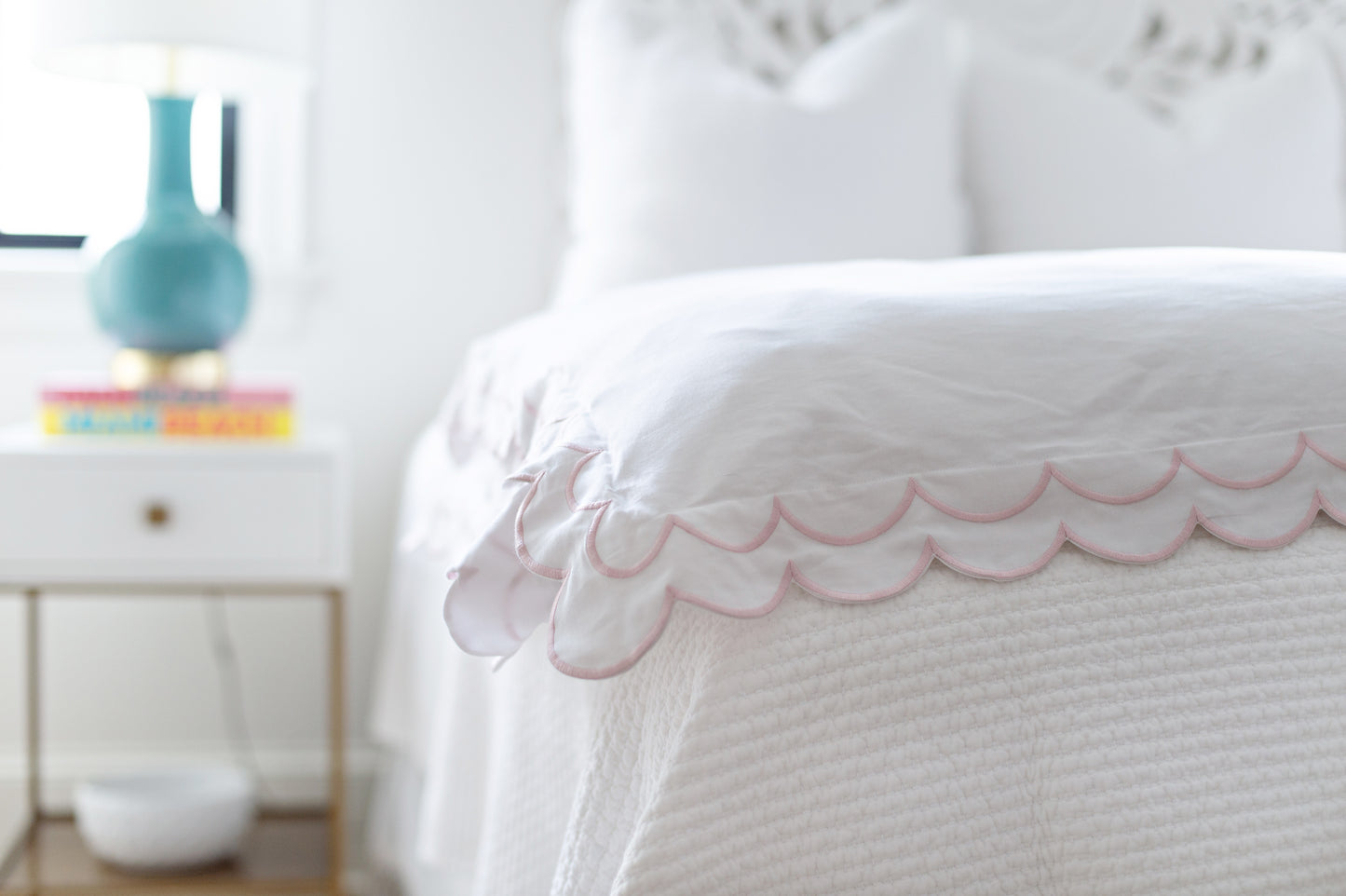 The Signature Zipper Duvet System - The Scallop