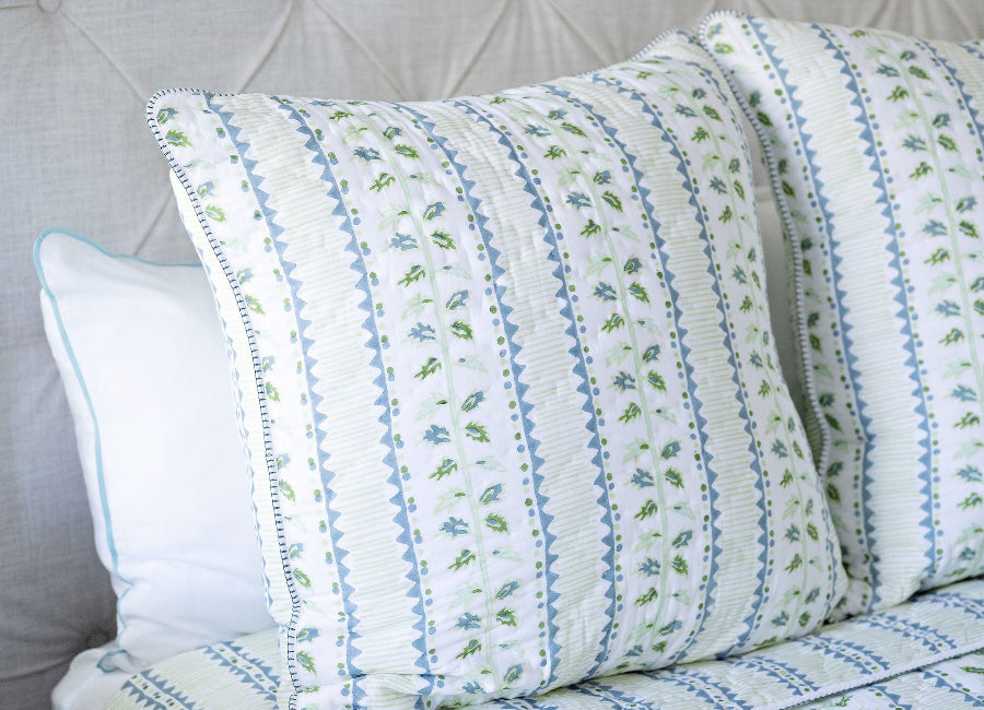 The Pippen House Quilted Shams