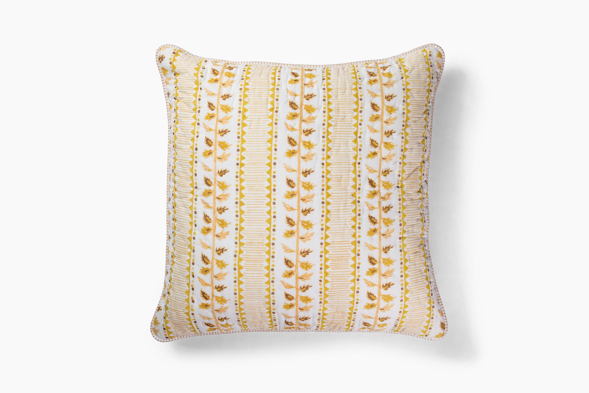 The Pippen House Quilted Shams - Climbing Ivy