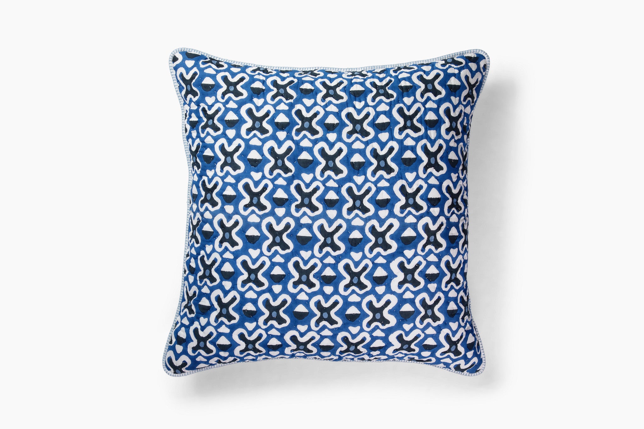 The Pippen House Quilted Shams - Lattice