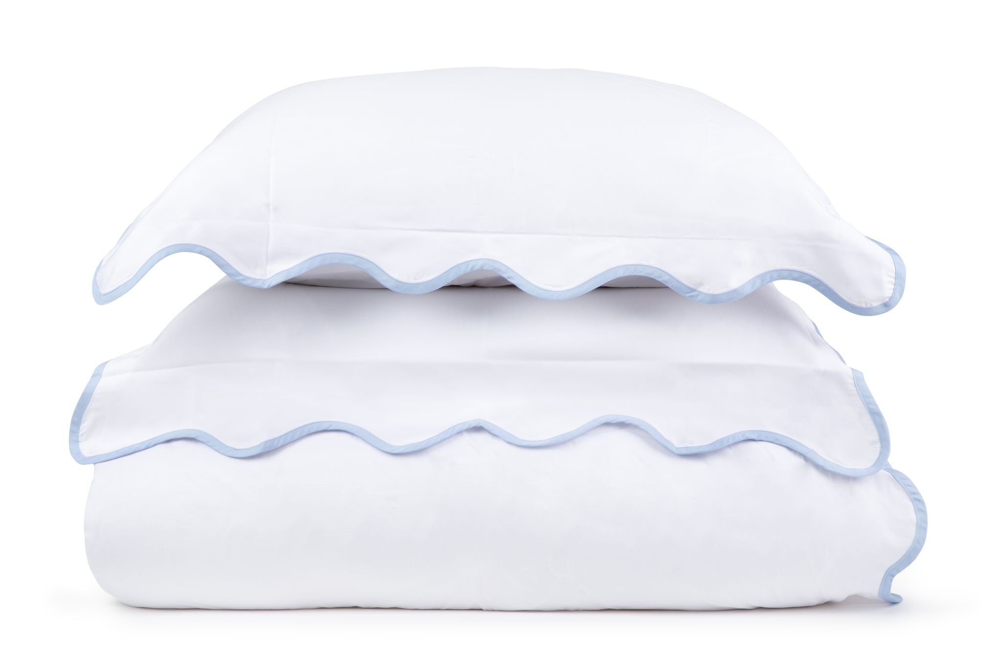 Scalloped edge bedding