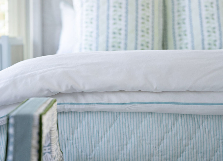 The Signature Zipper Duvet System - The Peek Edge