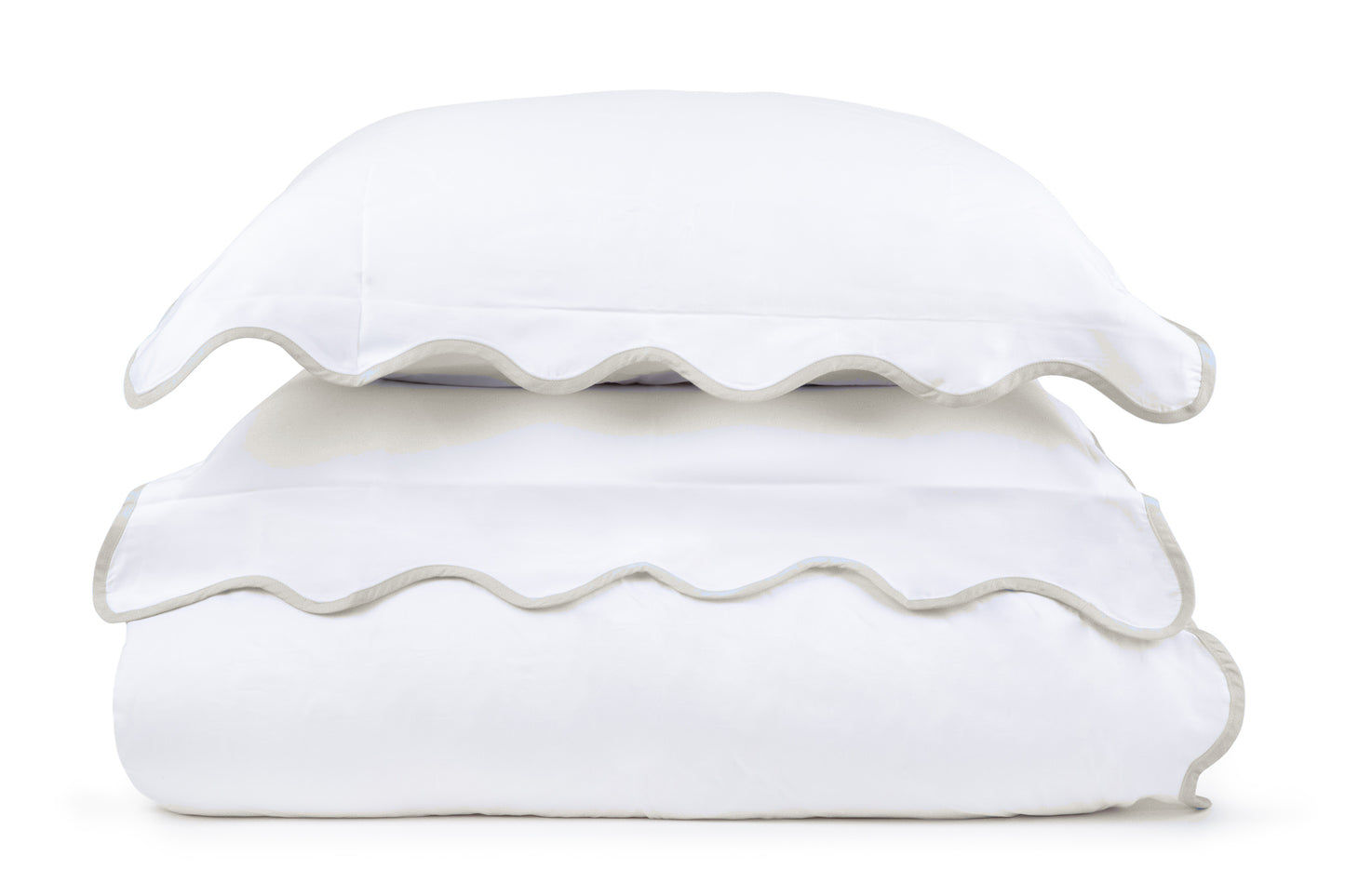 The Signature Zipper Duvet Cover - The Taped - Taupe