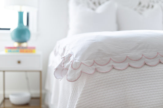The Signature Zipper Duvet System - The Scallop