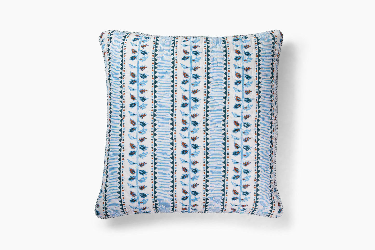 The Pippen House Quilted Shams - Climbing Ivy