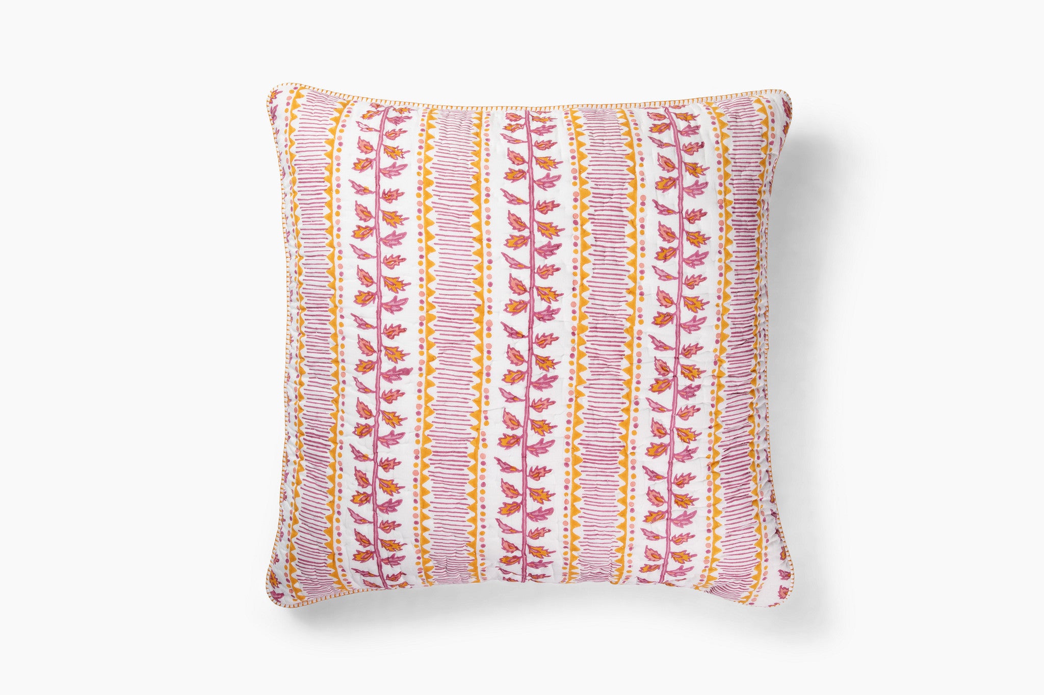 The Pippen House Quilted Shams - Climbing Ivy