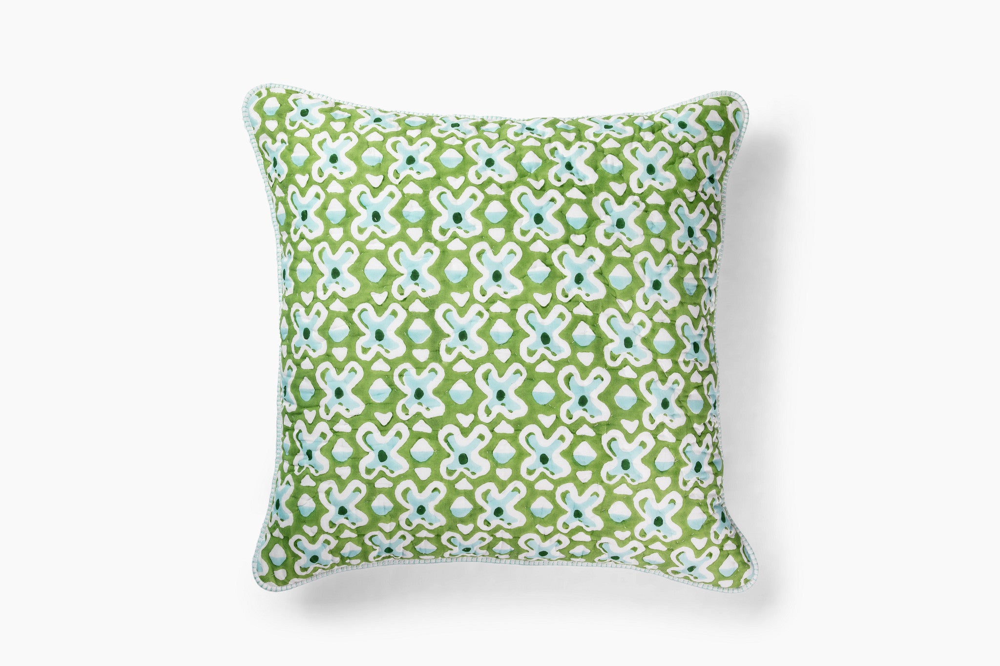 The Pippen House Quilted Shams - Lattice